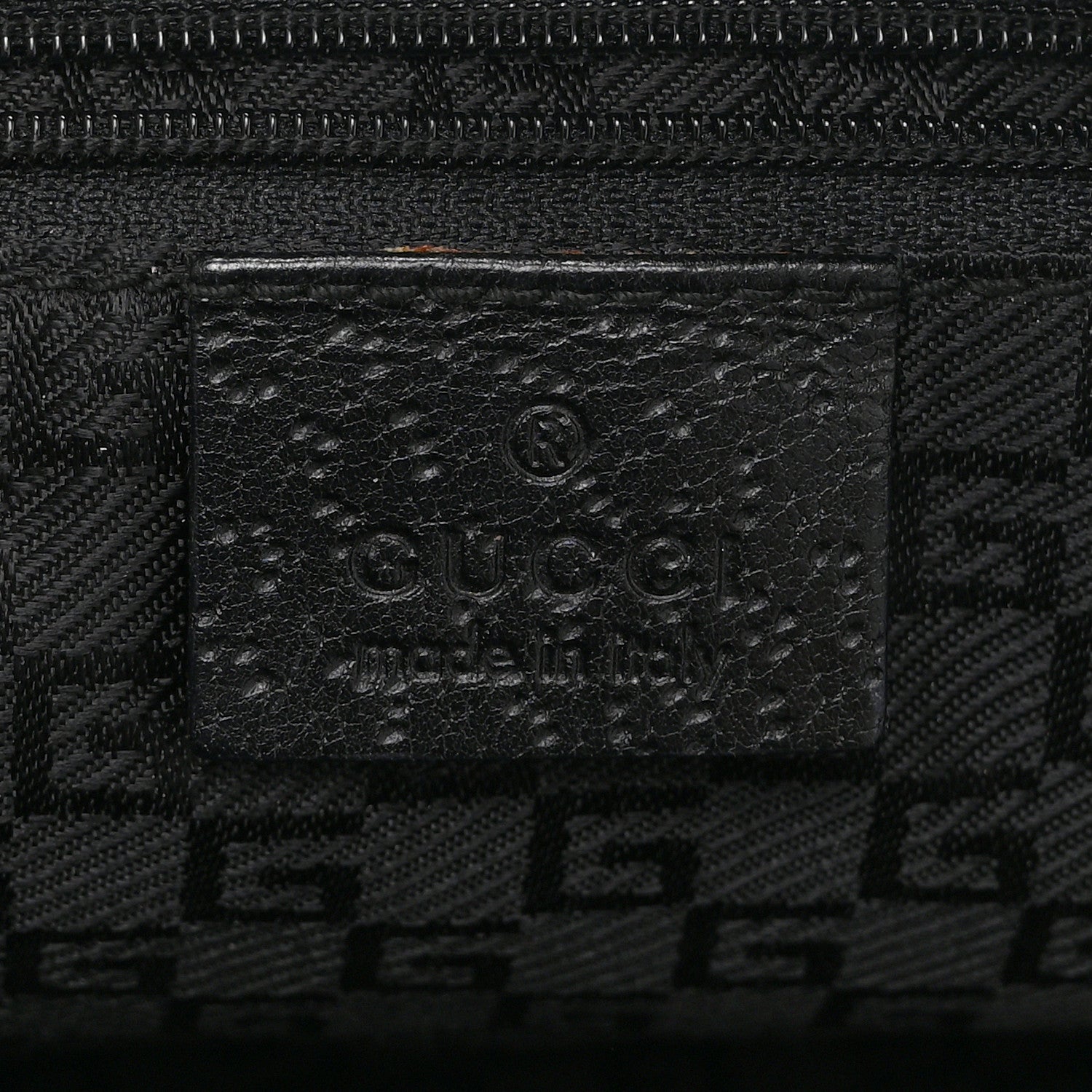 Gucci Canvas Small Jackie O Hobo Black 6 of 10