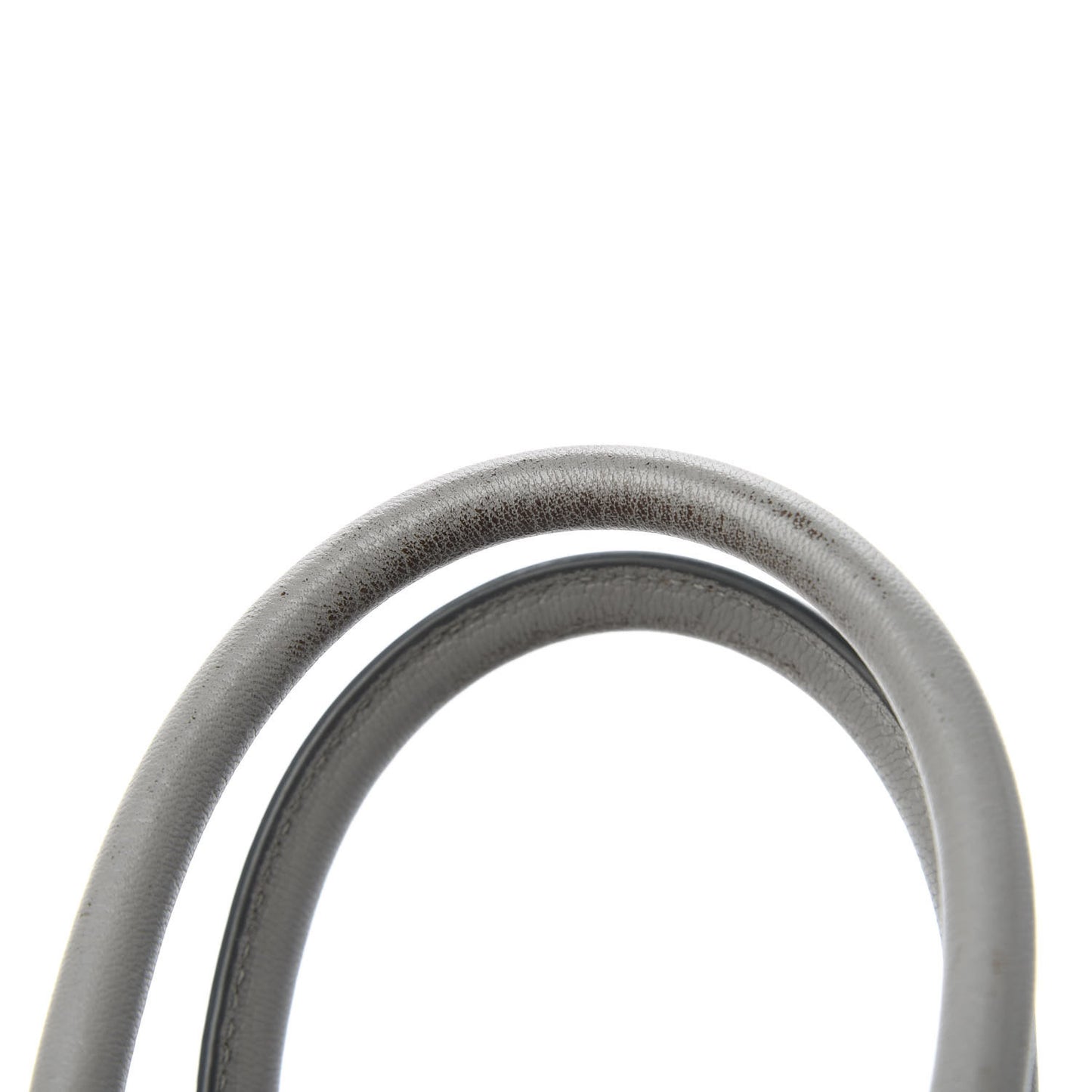 Sugar Goatskin Mini Antigona Pearl Grey