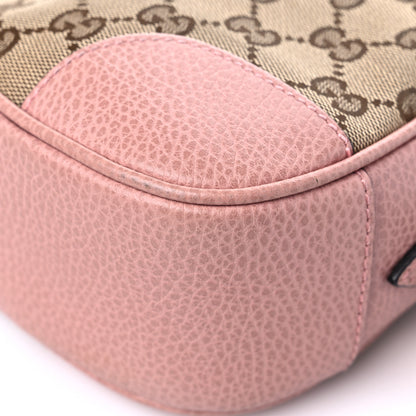 Gucci Monogram Mini Bree Messenger Bag Beige Soft Pink 12 of 17