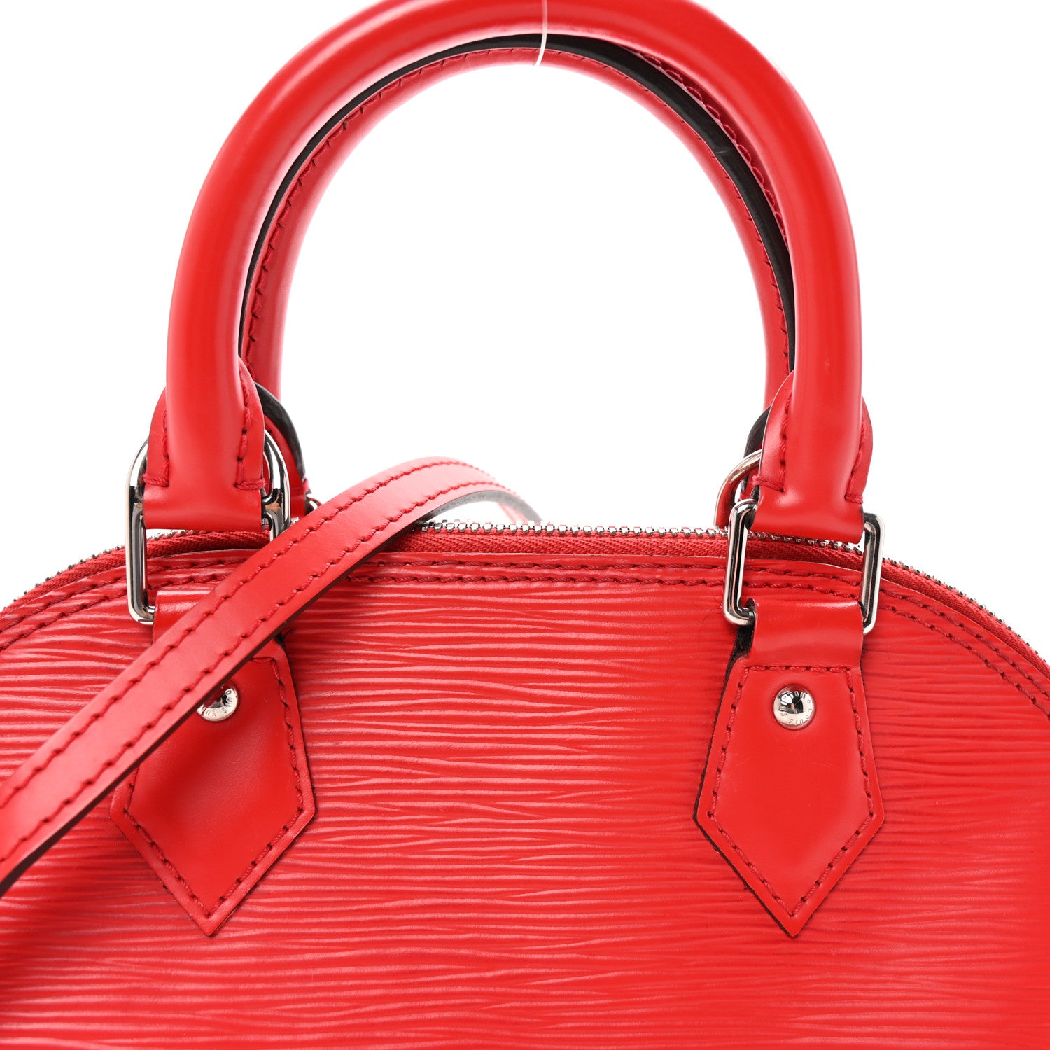 Louis Vuitton Epi Alma BB Carmine 7 of 9