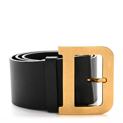 Christian Dior Calfskin Diorquake Belt 75 30 Black 1 of 7