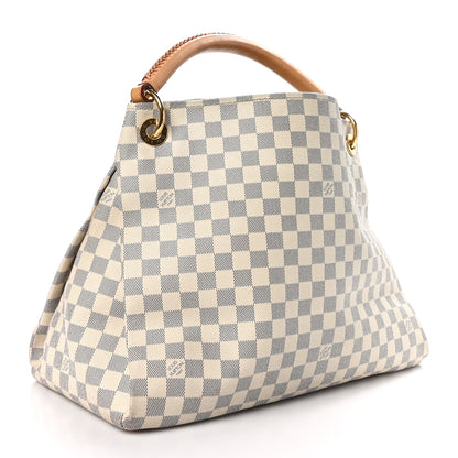 Louis Vuitton Damier Azur Artsy MM 3 of 9