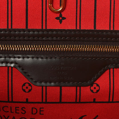 Louis Vuitton Damier Ebene Neo Neverfull MM 7 of 9
