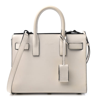 Saint Laurent Grained Calfskin Nano Sac De Jour Porcellana Black 1 of 9