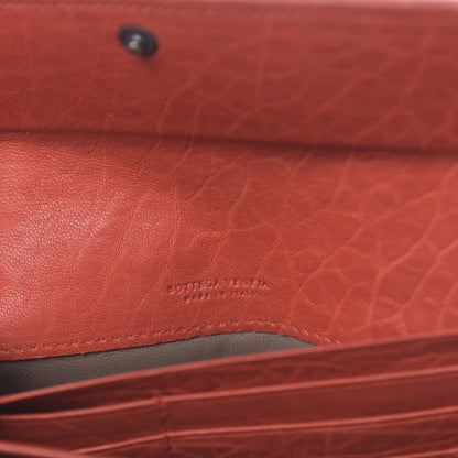 Bottega Veneta Lambskin Intrecciato Continental Wallet Pompei 6 of 8