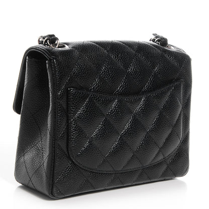 Chanel Caviar Quilted Mini Square Flap Bag Black 3 of 9