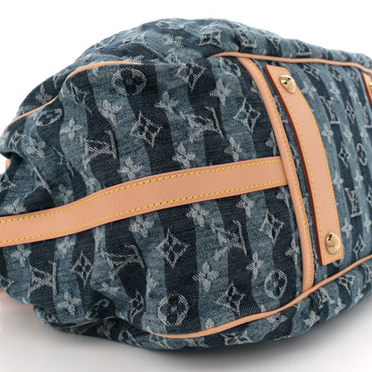 Louis Vuitton Denim Raye Cabas GM 10 of 12