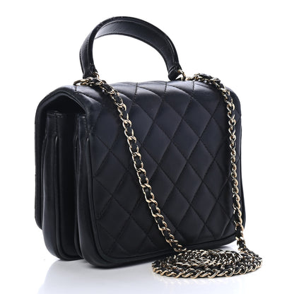 Chanel Lambskin Quilted Mini Citizen Chic Flap Black 2 of 4