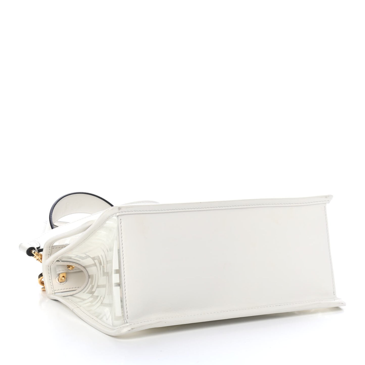 TPU FF Vitello Century F is Fendi Kan I Shoulder Bag White