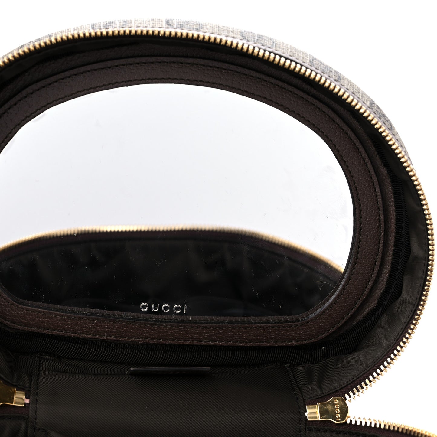 GG Supreme Monogram Ophidia Vanity Cosmetic Case