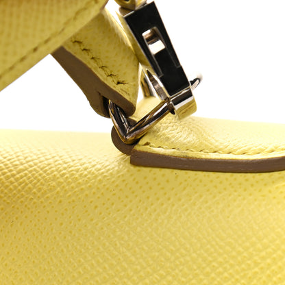 Hermes Epsom Kelly Sellier 35 Lime 15 of 16