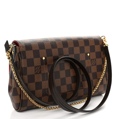 Louis Vuitton Damier Ebene Favorite MM 3 of 9