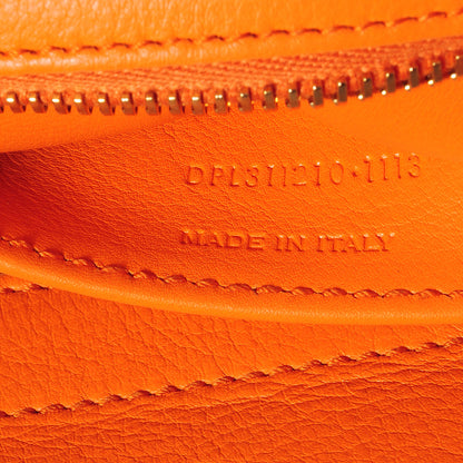 Saint Laurent Leather Small Classic Y Cabas Orange 8 of 9