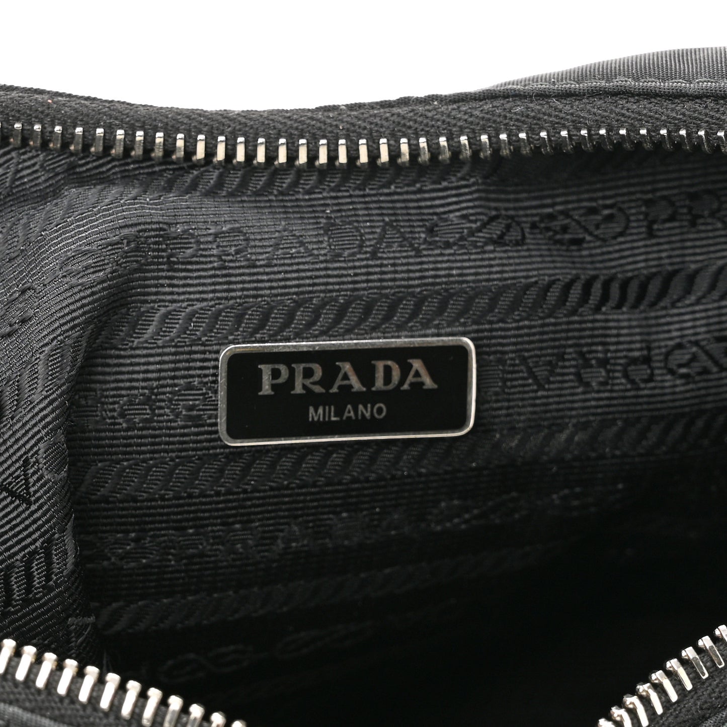 Tessuto Nylon Saffiano Re-Edition 2006 Shoulder Bag Black