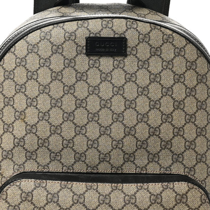 Gucci GG Supreme Monogram Medium Backpack Black 7 of 9
