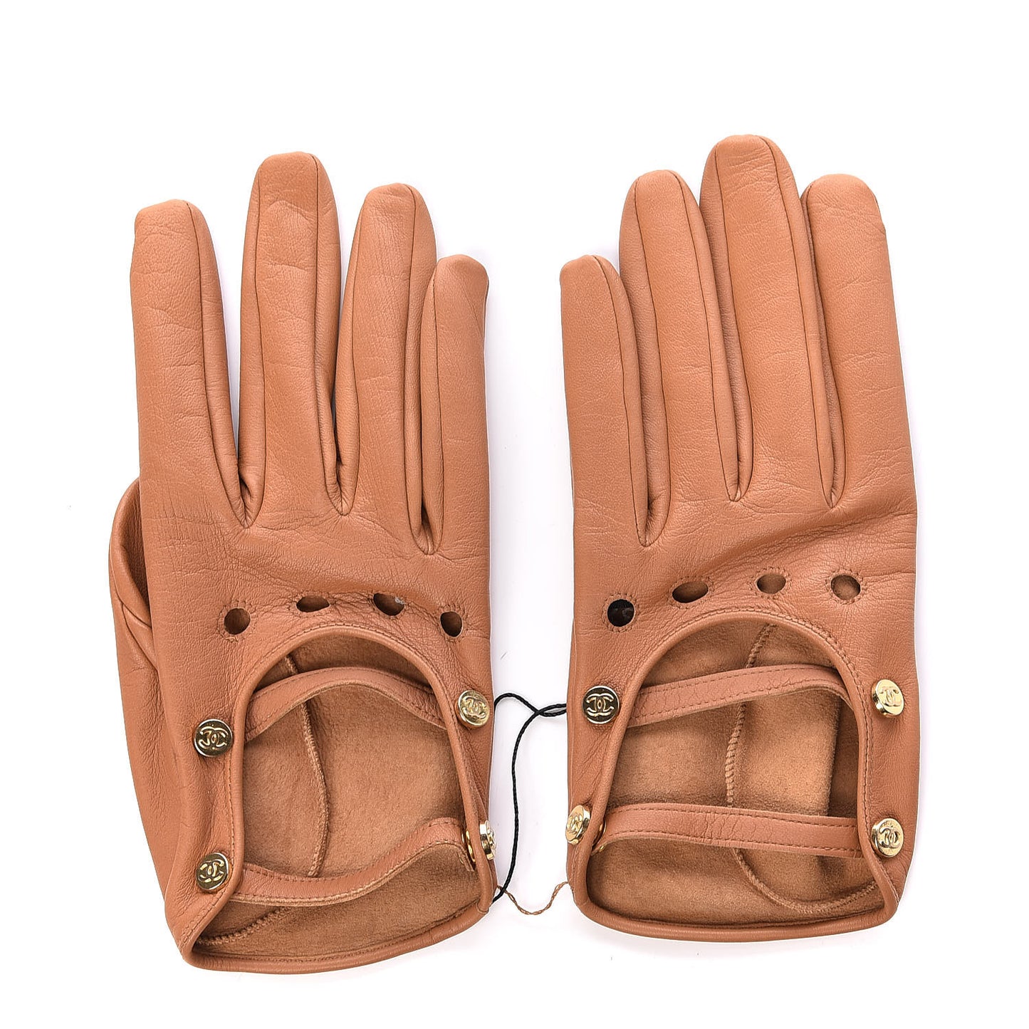 Lambskin Gloves 7.5 Camel