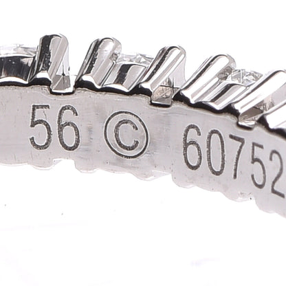 Cartier Platinum Diamond 1.58ct Eternity Ring 56 7.25 7 of 9