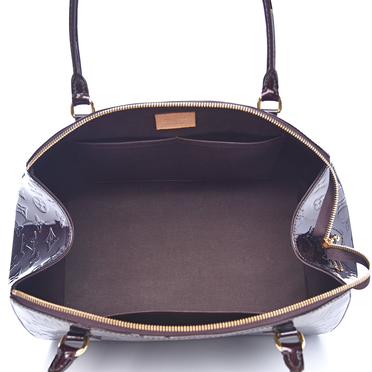 Louis Vuitton Vernis Sherwood GM Amarante 5 of 11