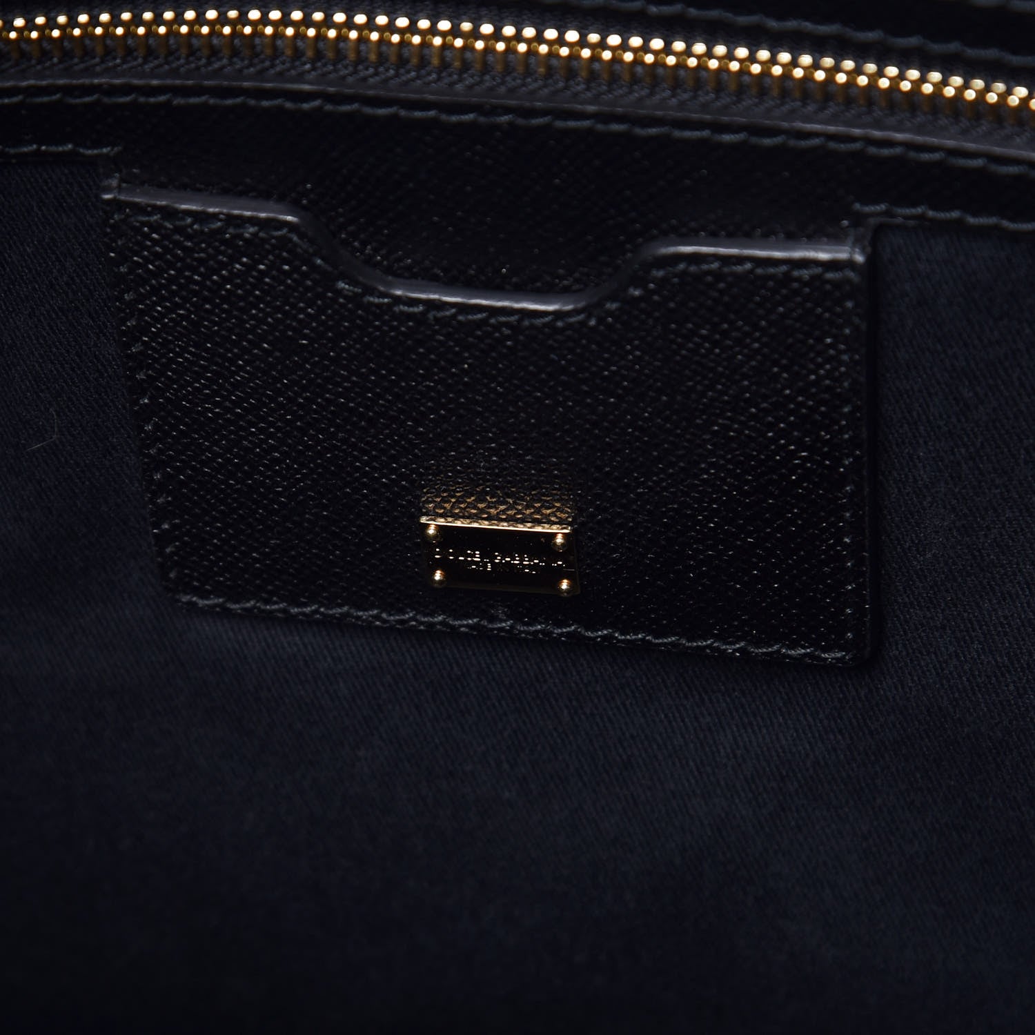 Dolce & Gabbana Dauphine Stampa Shopping Tote Black 6 of 12
