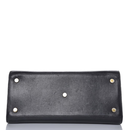 Saint Laurent Calfskin Large Sac De Jour Carryall Black 5 of 22