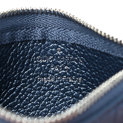 Louis Vuitton Metallic Empreinte Monogram Giant Key Pouch Navy Nacre 6 of 7