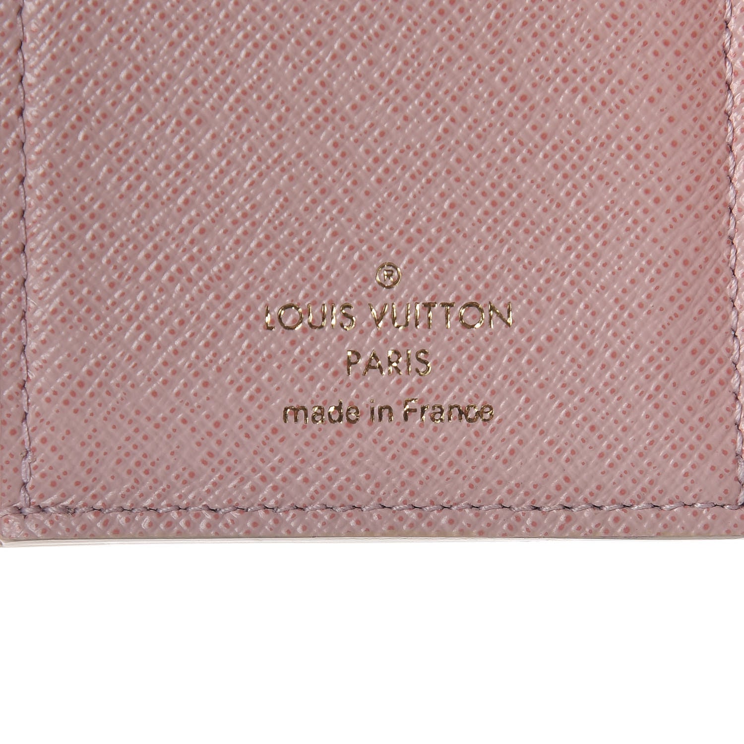 Louis Vuitton Damier Azur Victorine Wallet Rose Ballerine 6 of 6