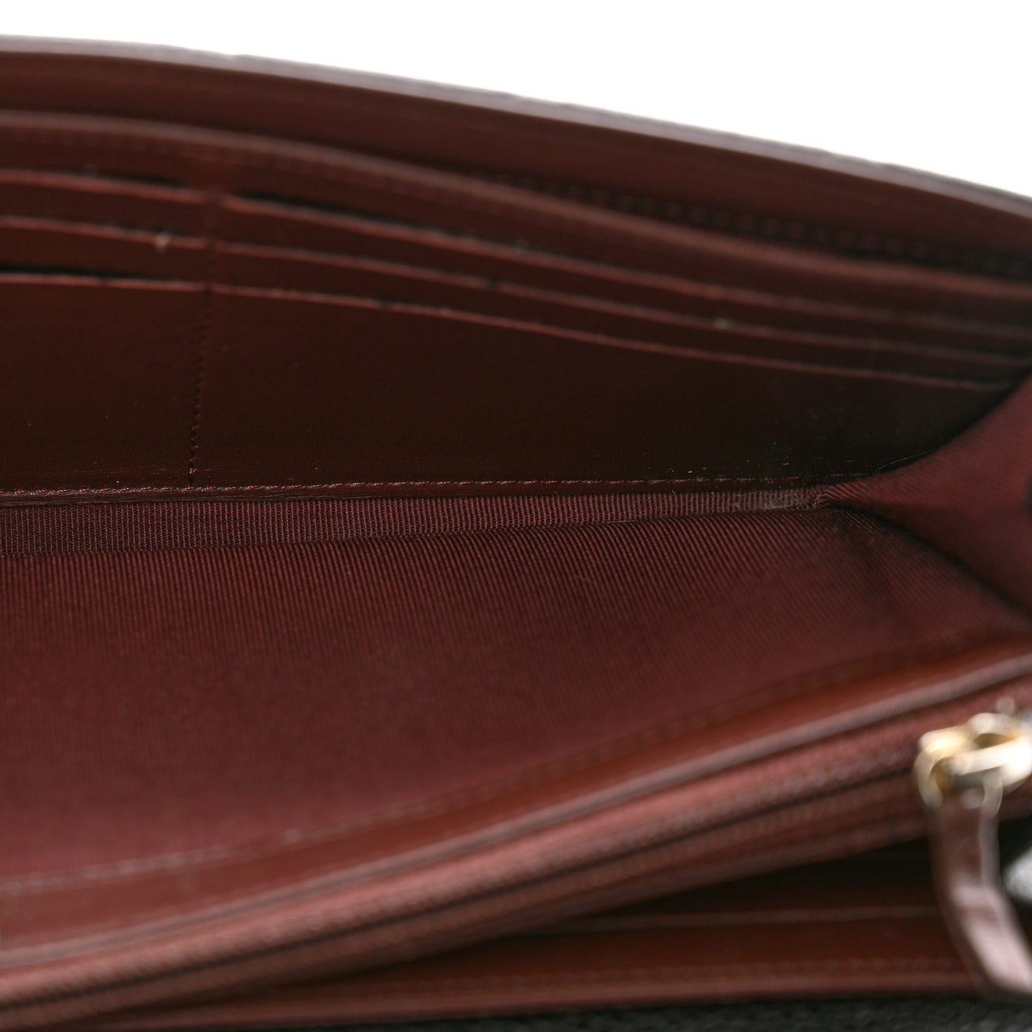 Caviar Quilted Large Gusset Flap Wallet Black
