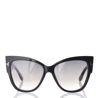 Tom Ford Acetate Anoushka Cat Eye Sunglasses TF371 Black 2 of 7