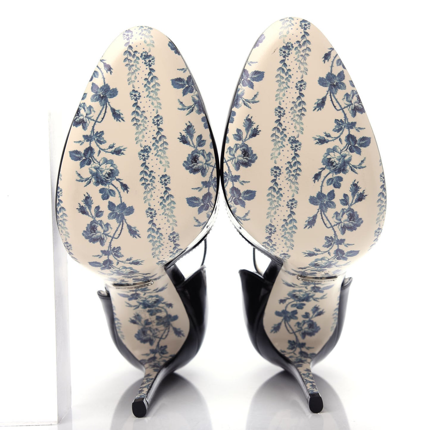 Patent Daisy Ankle Strap d'Orsay 105 Pumps 36 Black
