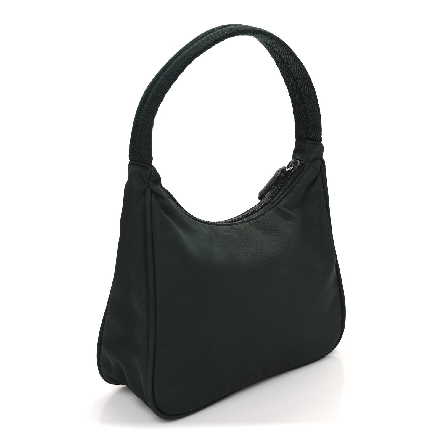 Prada Nylon Mini Shoulder Bag Smeraldo 3 of 9
