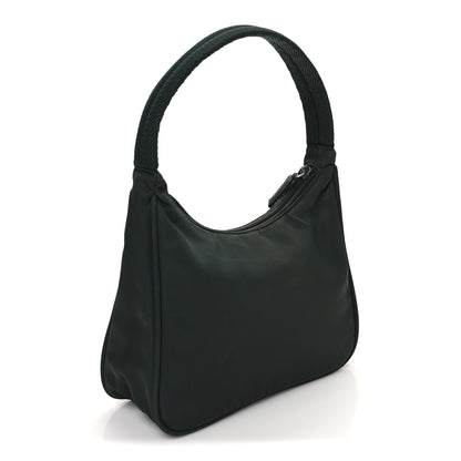 Prada Nylon Mini Shoulder Bag Smeraldo 3 of 9