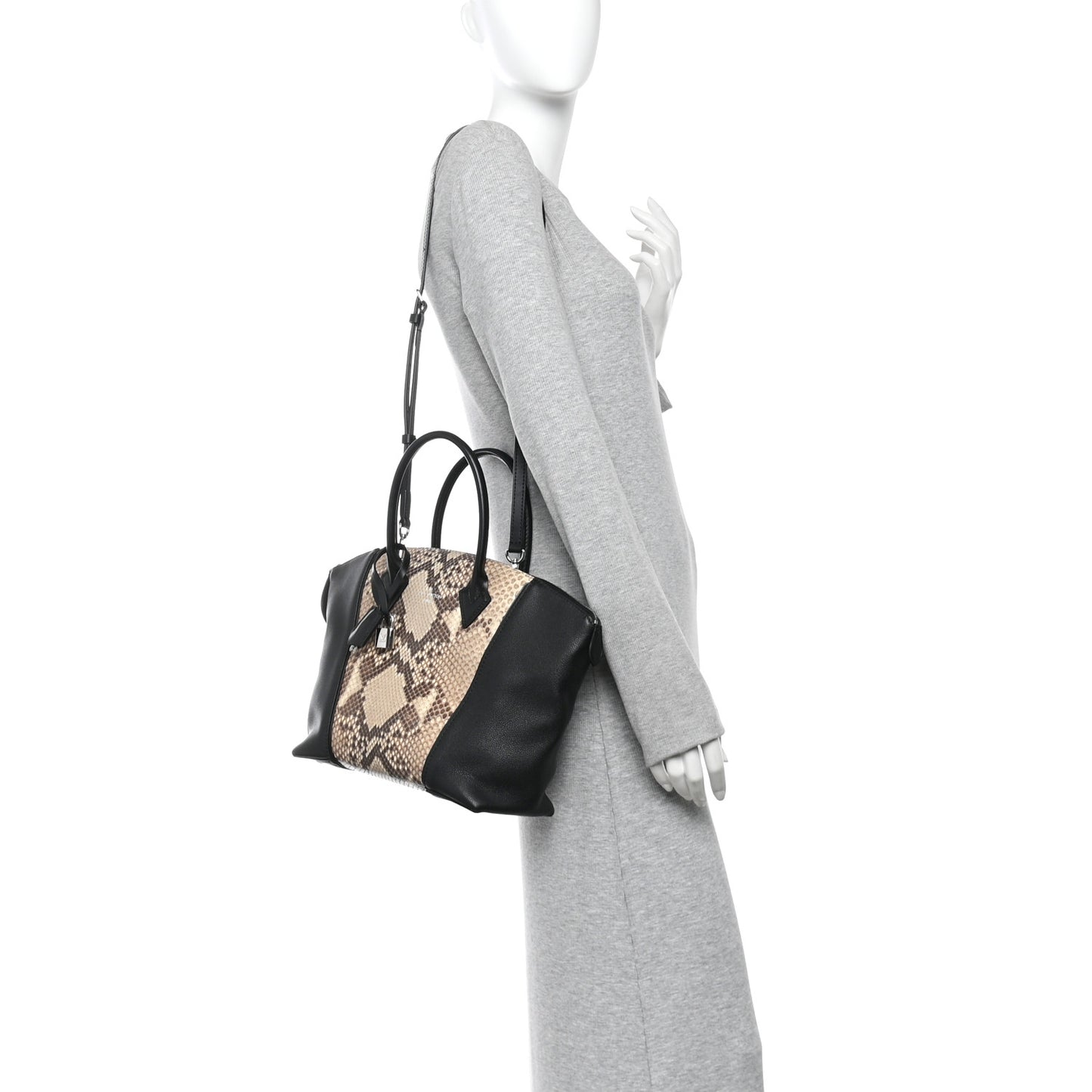 Snakeskin Soft Lockit PM Black