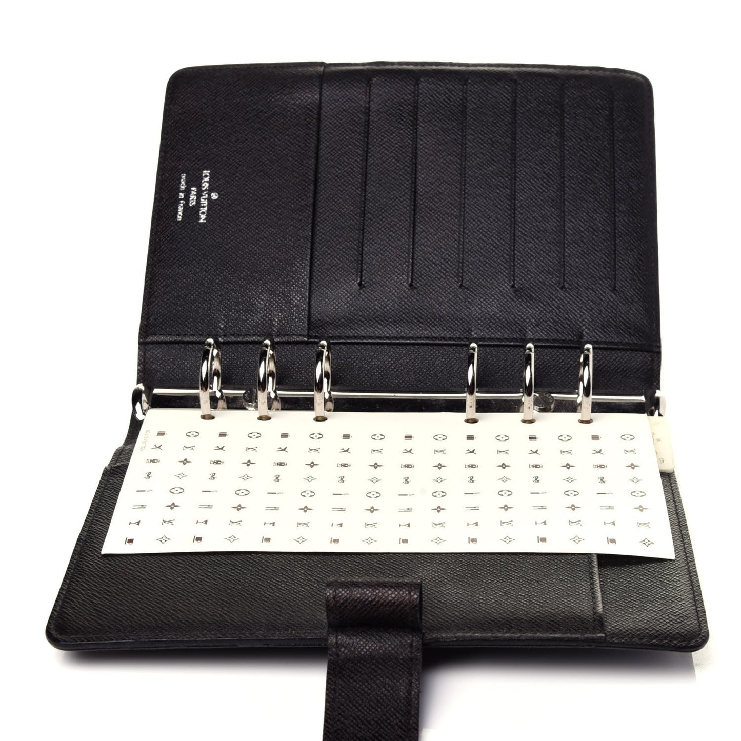 Damier Graphite Medium Ring Agenda Cover