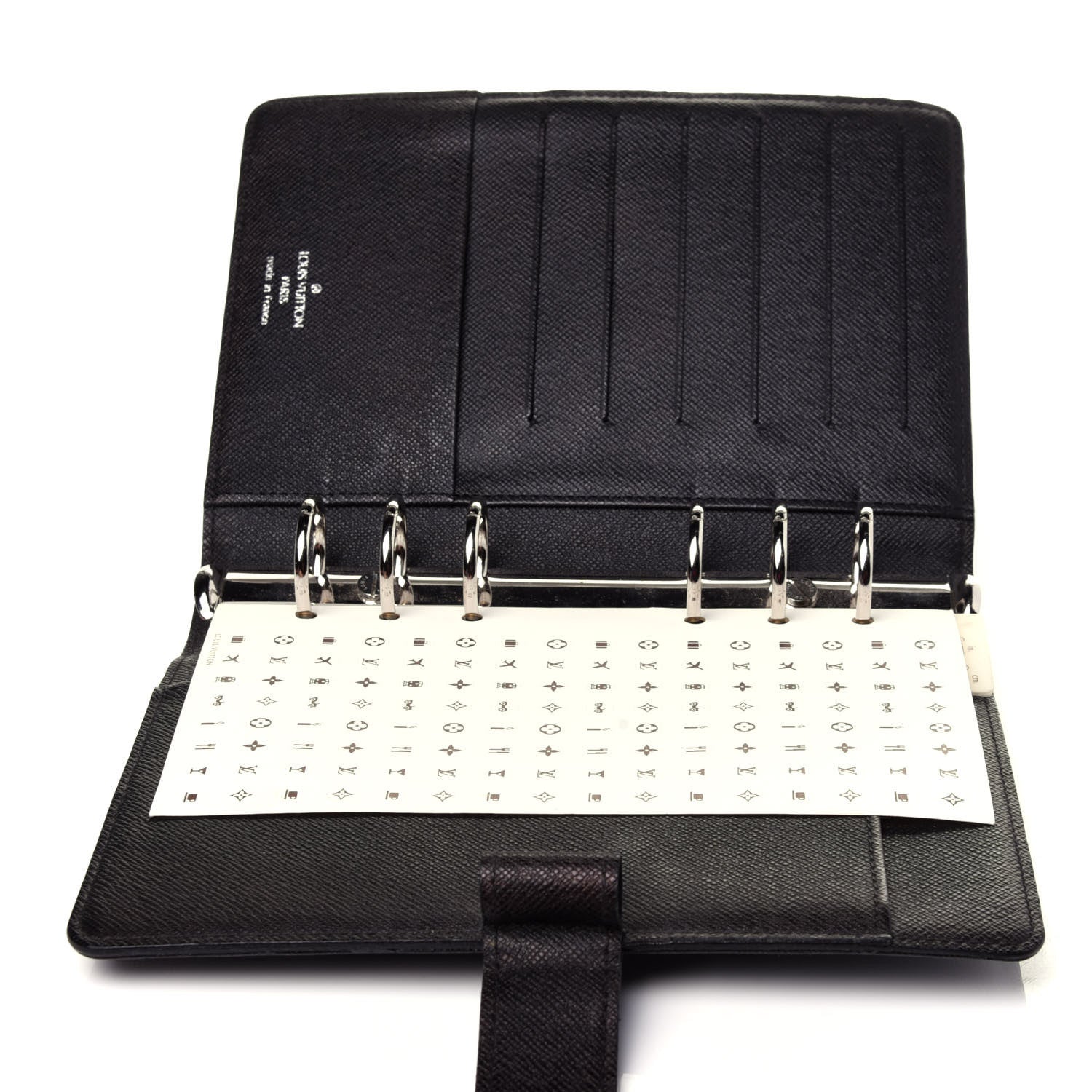 Louis Vuitton Damier Graphite Medium Ring Agenda Cover 5 of 9