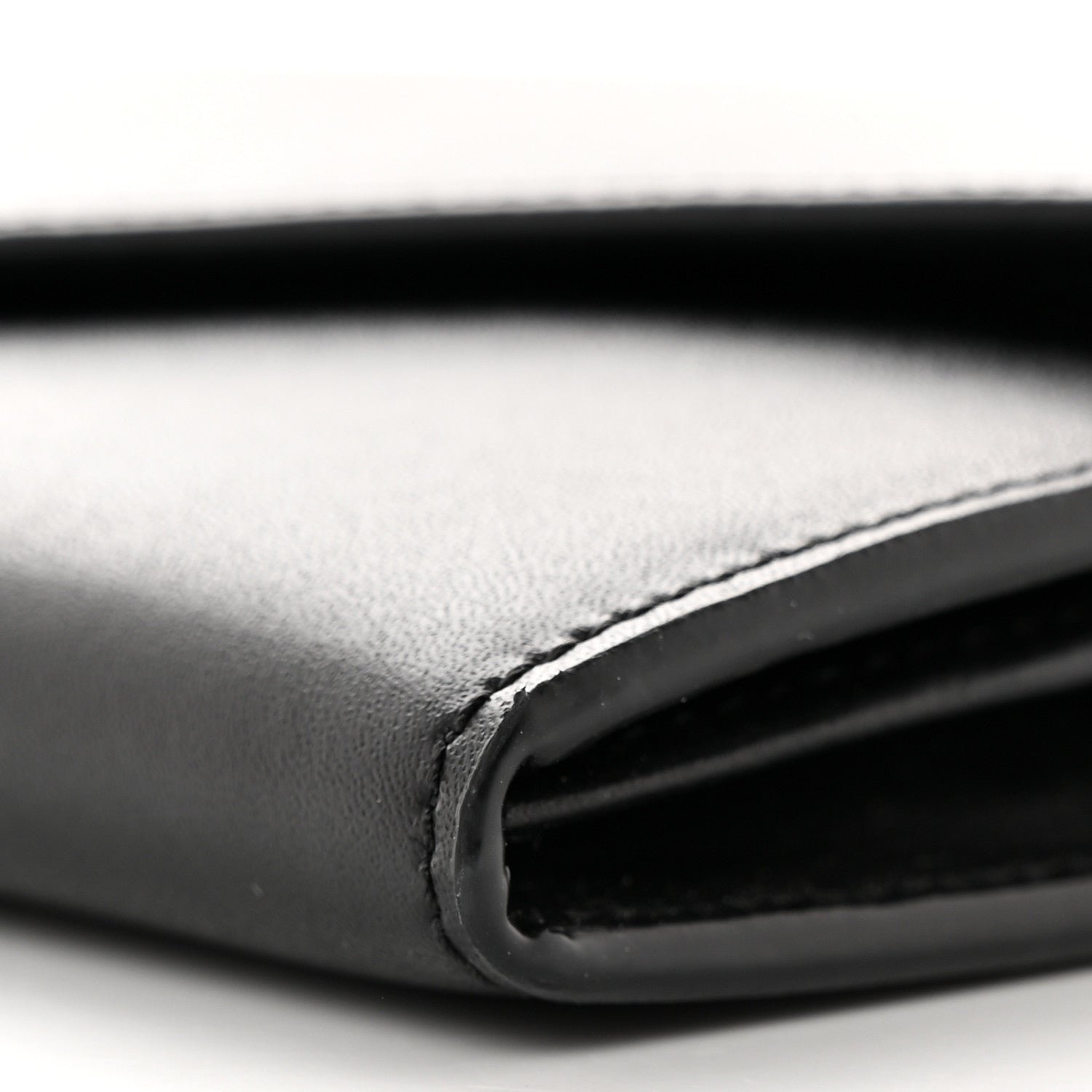 Fendi Vitello Liberty Lucido F is Fendi Continental Envelope Wallet on Chain Black 11 of 11