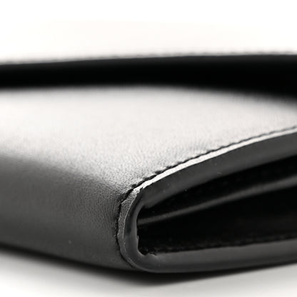 Fendi Vitello Liberty Lucido F is Fendi Continental Envelope Wallet on Chain Black 11 of 11