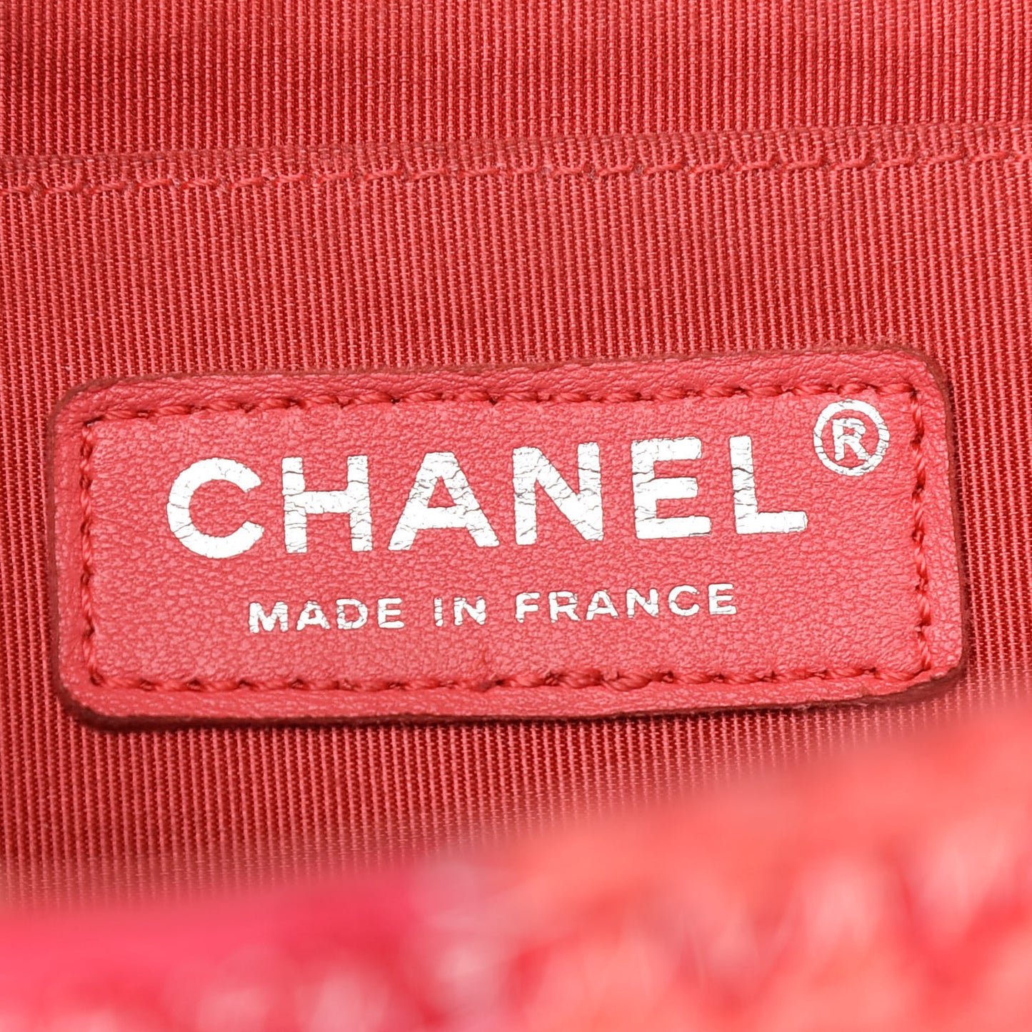 Tweed Patchwork Jumbo Single Flap Pink