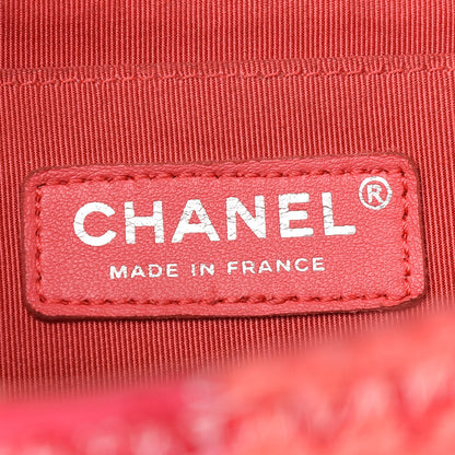 Chanel Tweed Patchwork Jumbo Single Flap Pink 6 of 9