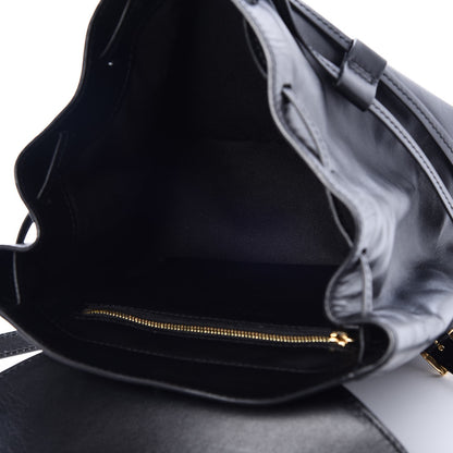 Alexander McQueen Calfskin Small Chain Strap Backpack Black 5 of 7