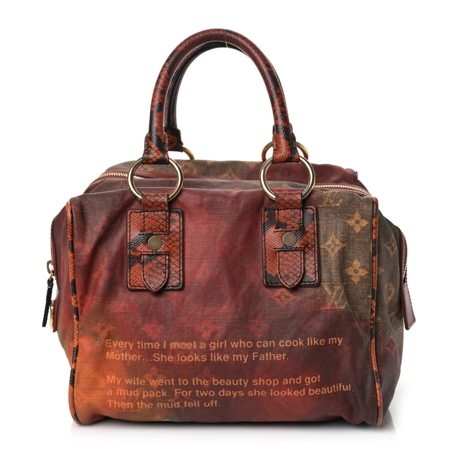 Monogram Karung Mancrazy Jokes Bag