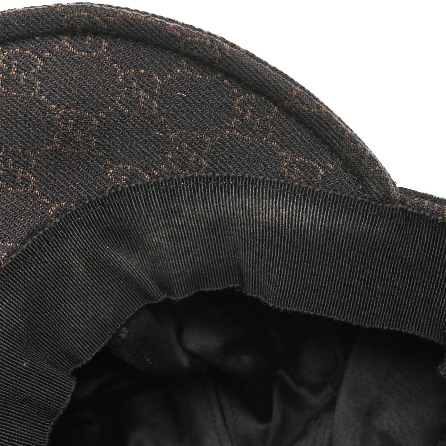 Monogram Canvas Hat L Brown
