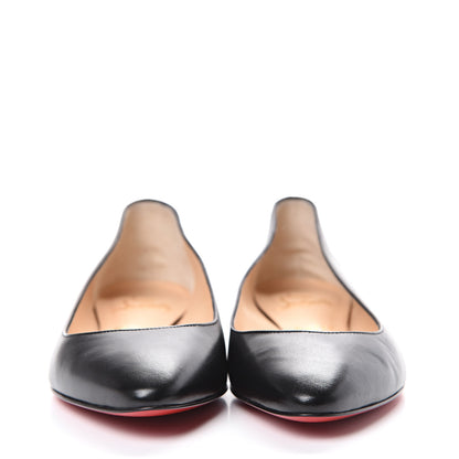 Christian Louboutin Shiny Nappa Eloise Flats 39 Black 2 of 9