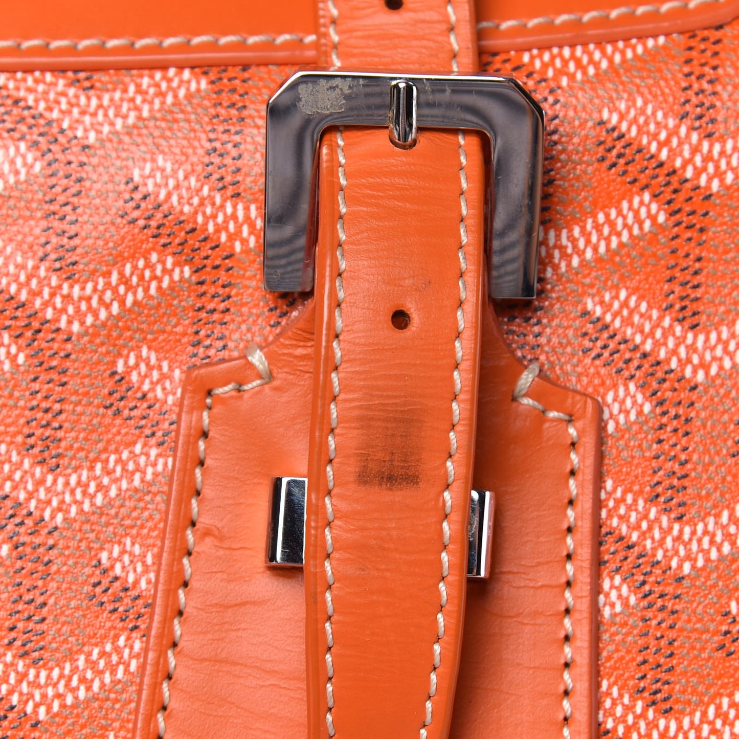 Goyardine Hotel Du Parc Briefcase Orange