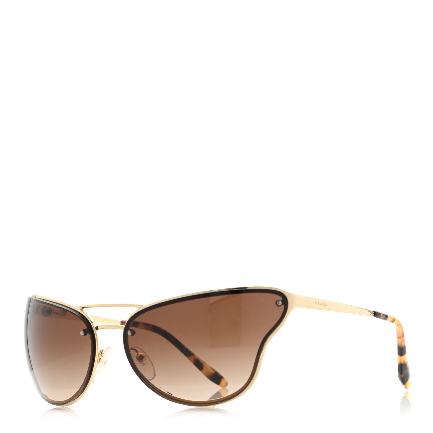 Prada Sunglasses SPR 74V Gold 1 of 7
