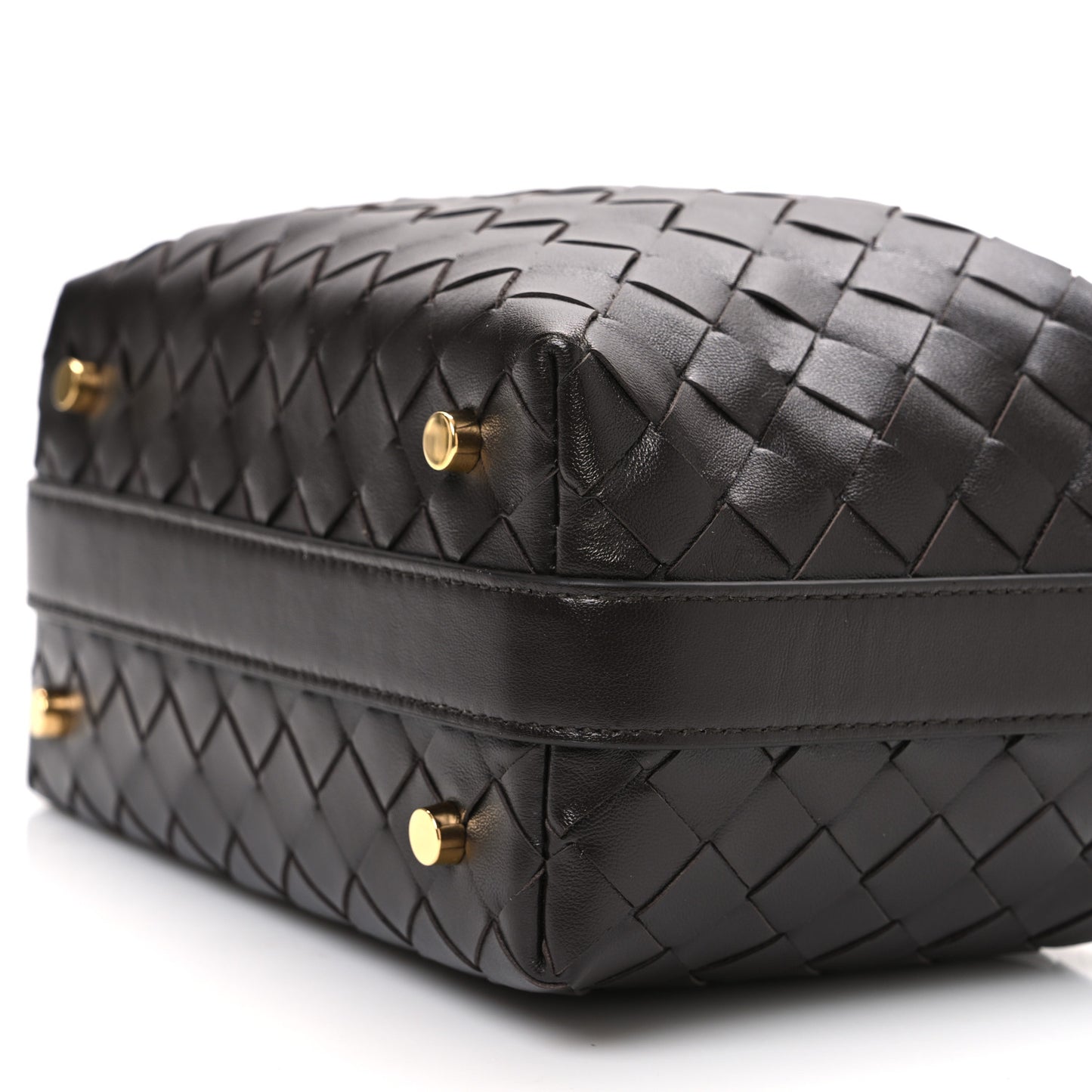Calfskin Nappa Intrecciato Mini Wallace Fondant