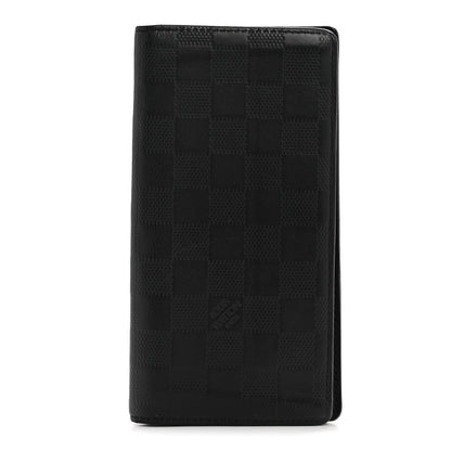 Louis Vuitton Damier Infini Brazza Wallet Onyx 1 of 10
