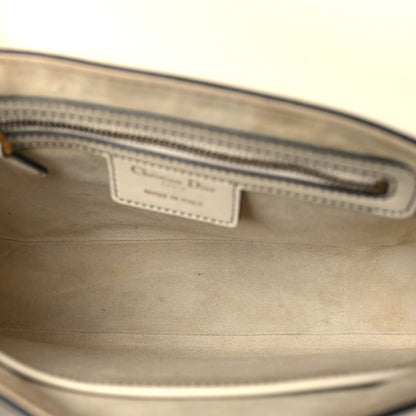 Christian Dior Calfskin D Fence Saddle Bag Latte 4 of 14