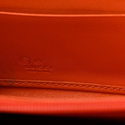 Gucci Microguccissima Zip Around Wallet Sun Orange 8 of 11