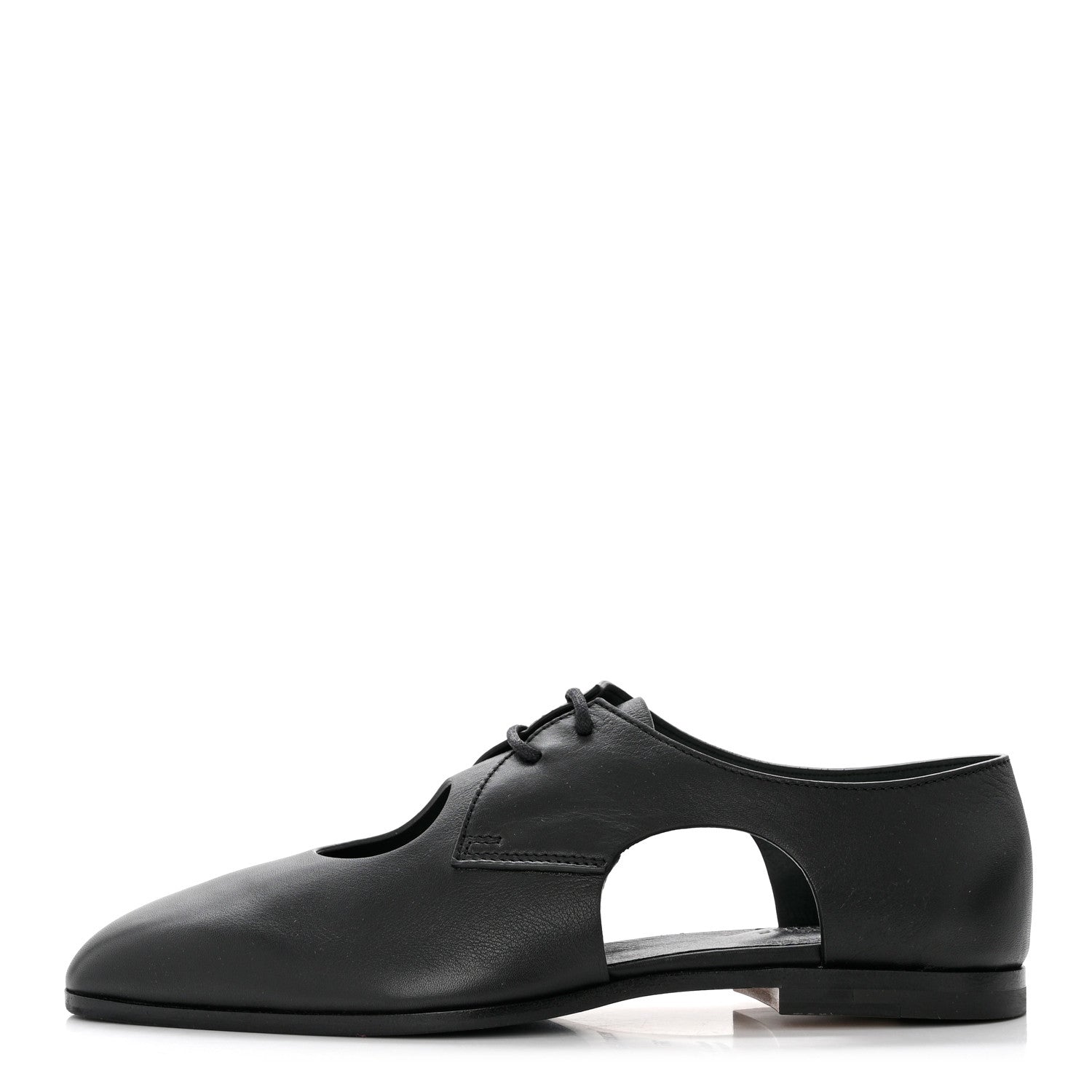 Hermes Calfskin Epoca Oxford 36 Black 1 of 10