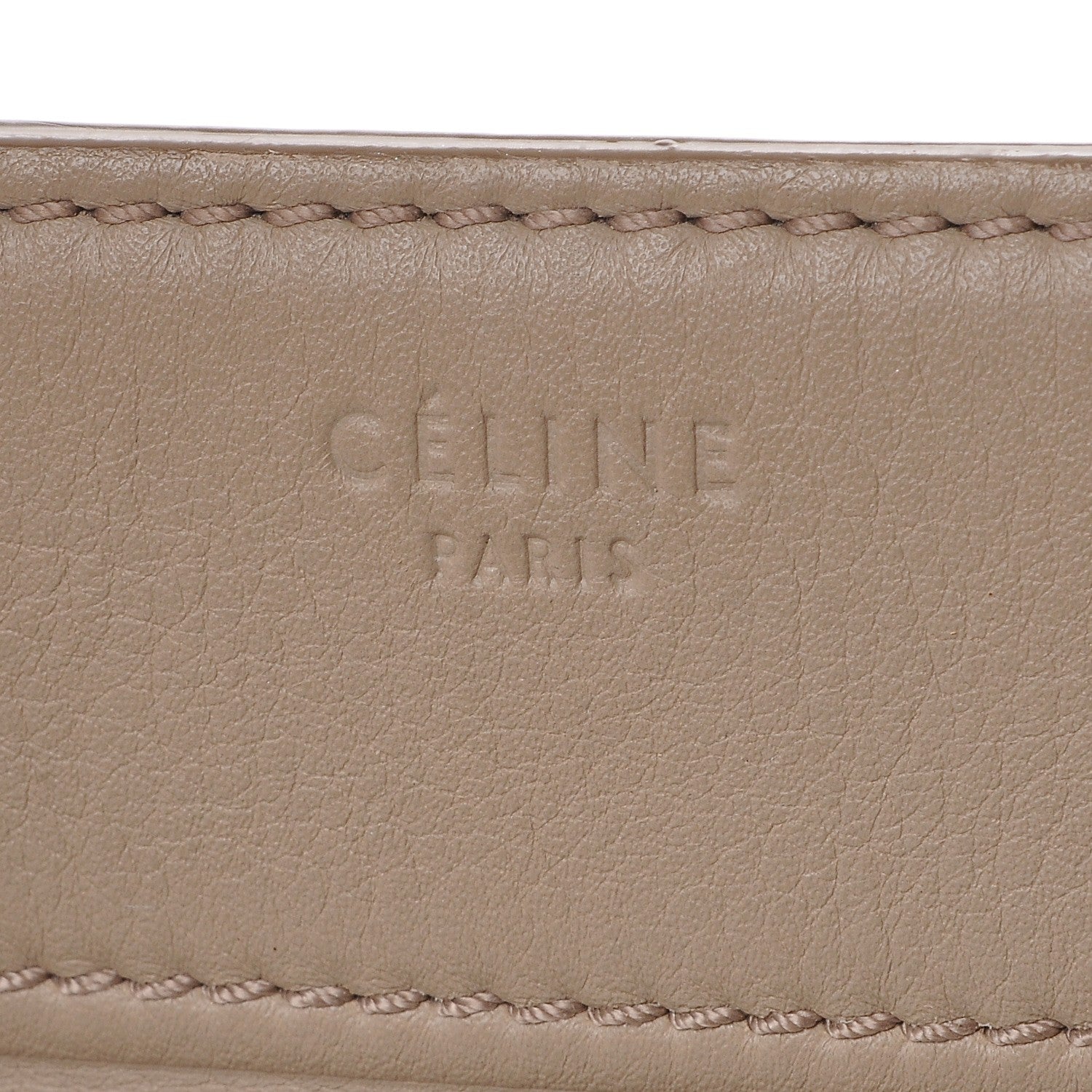 Celine Supple Calfskin Medium Phantom Luggage Beige 6 of 16